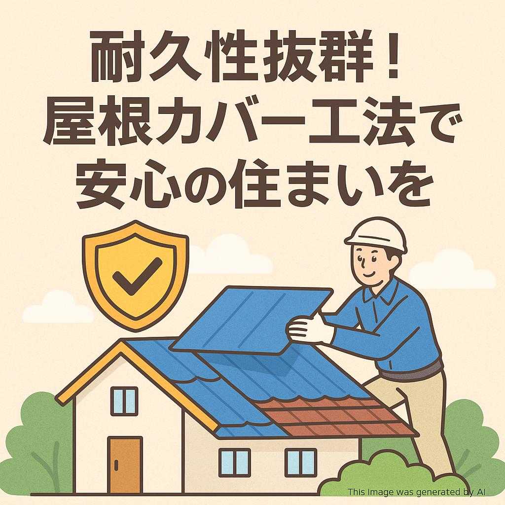 耐久性抜群！屋根カバー工法で安心の住まいを