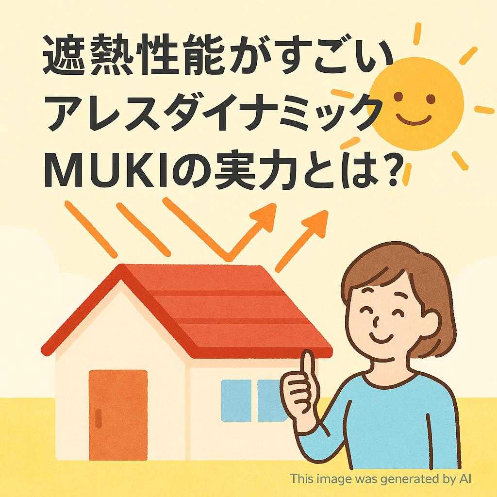 遮熱性能がすごい・アレスダイナミックMUKIの実力とは？