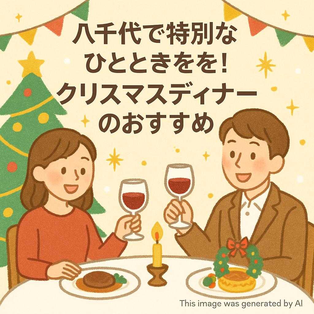 八千代で特別なひとときを！クリスマスディナーのおすすめ