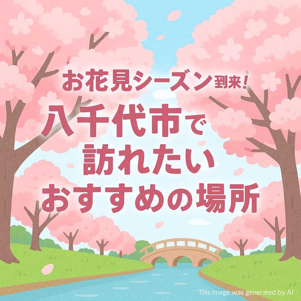 お花見シーズン到来！八千代市で訪れたいおすすめの場所