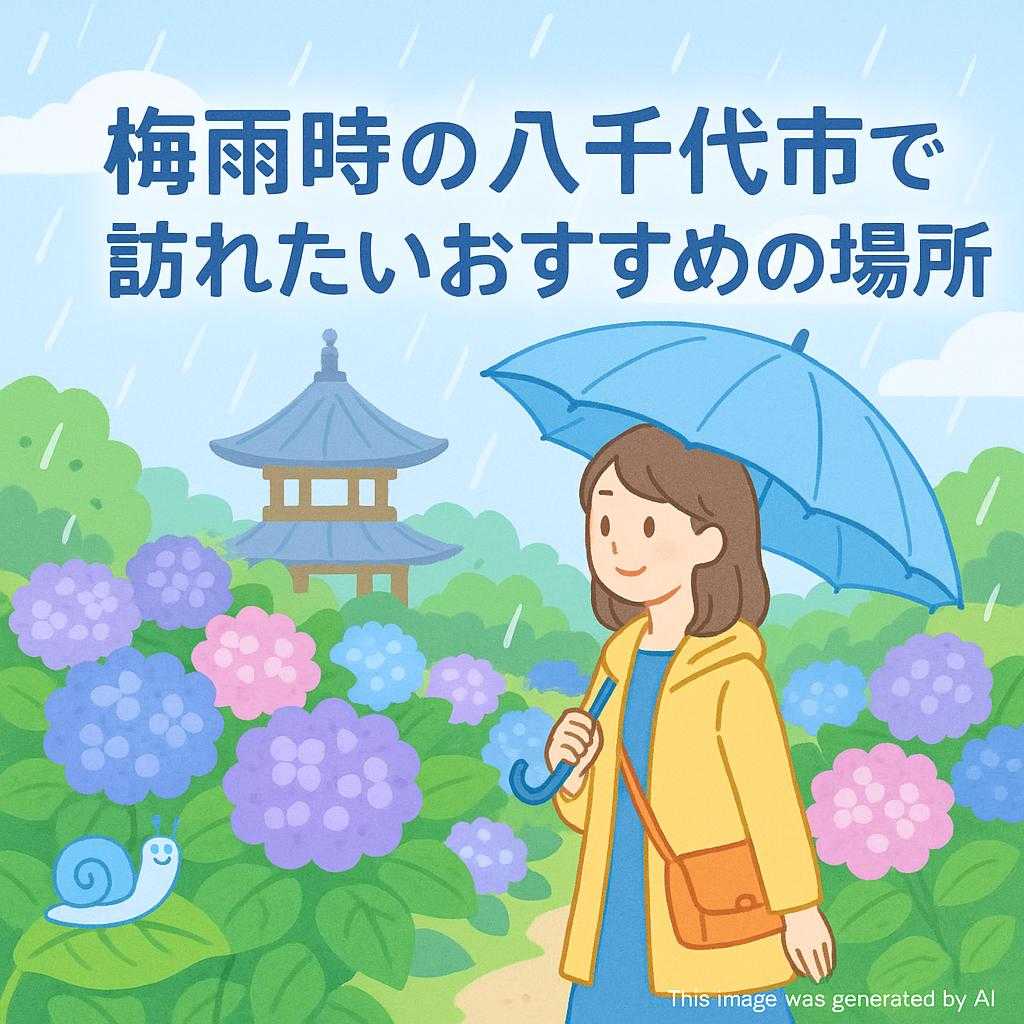 梅雨時の八千代市で訪れたいおすすめの場所