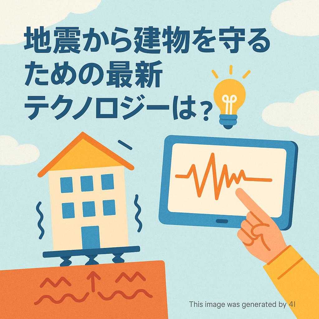 地震から建物を守るための最新テクノロジーとは?