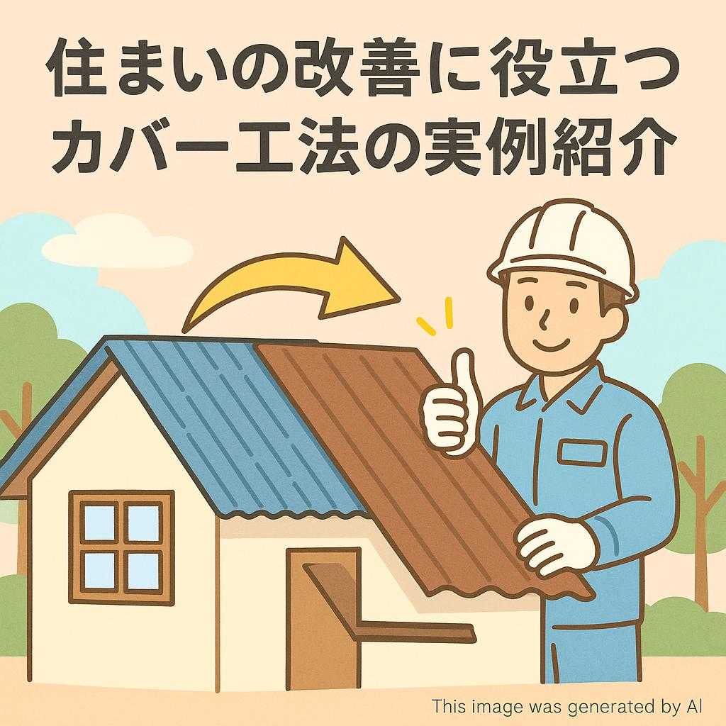 住まいの改善に役立つカバー工法の実例紹介
