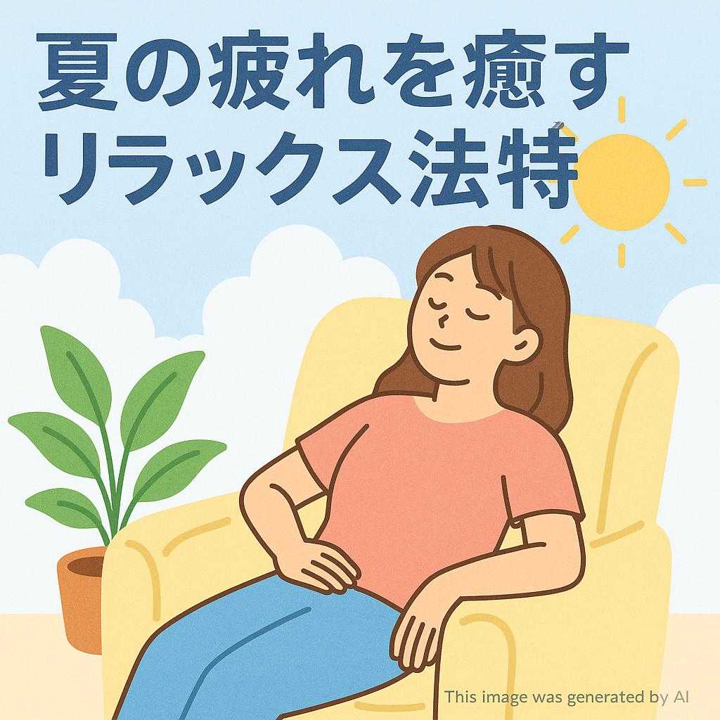 夏の疲れを癒すリラックス法特集