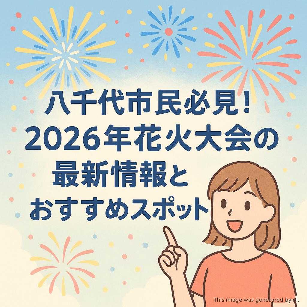 八千代市民必見！2026年花火大会の最新情報とおすすめスポット