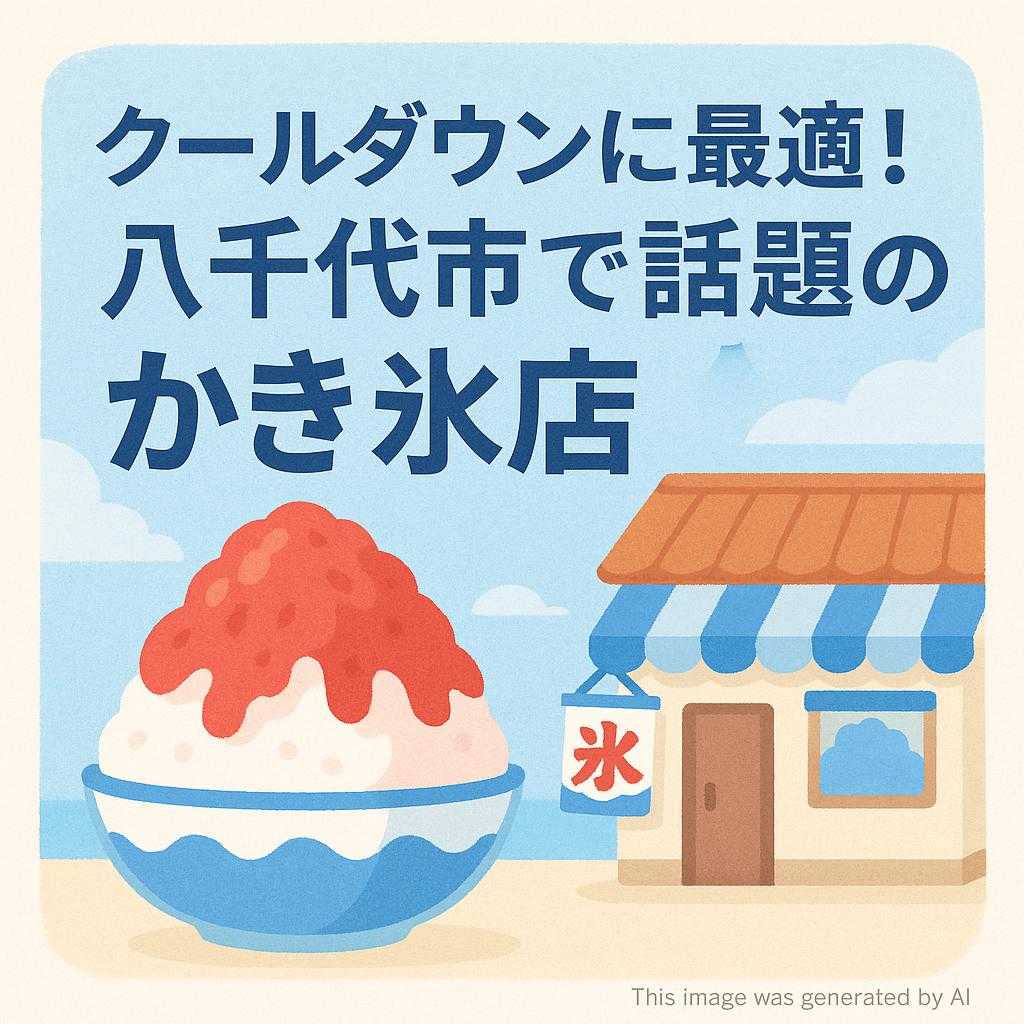 クールダウンに最適!八千代市で話題のかき氷店