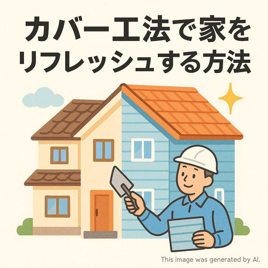 カバー工法で家をリフレッシュする方法