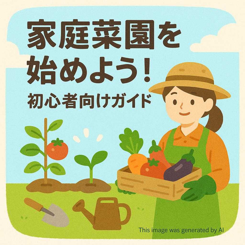 家庭菜園を始めよう！初心者向けガイド