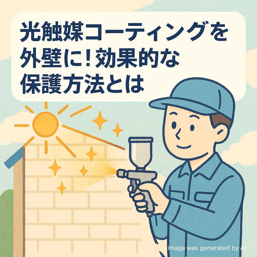 光触媒コーティングを外壁に!効果的な保護方法とは