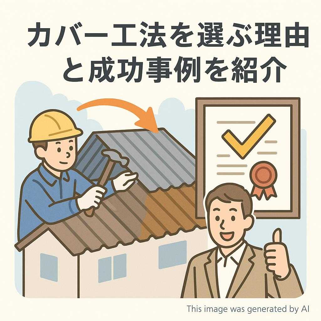 カバー工法を選ぶ理由と成功事例を紹介