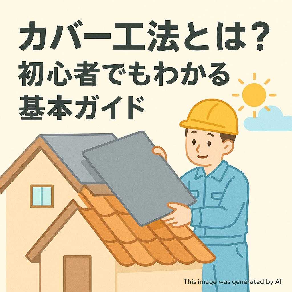 カバー工法とは？初心者でもわかる基本ガイド