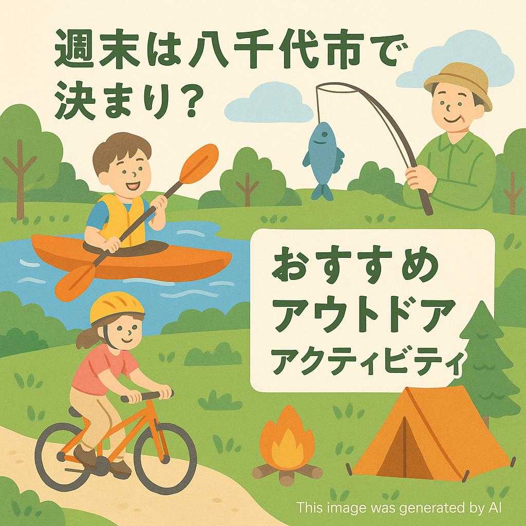 週末は八千代市で決まり?おすすめアウトドアアクティビティ