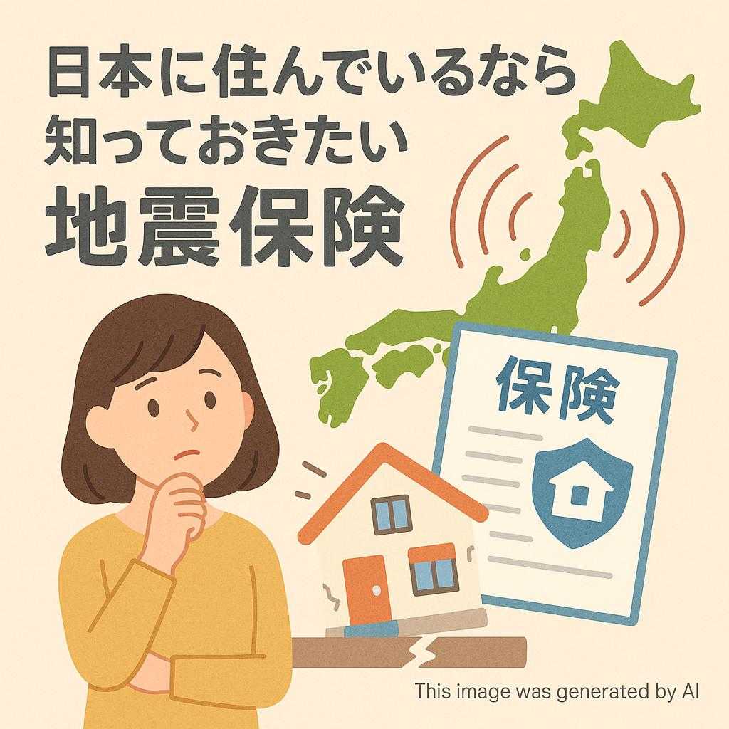 日本に住んでいるなら知っておきたい地震保険