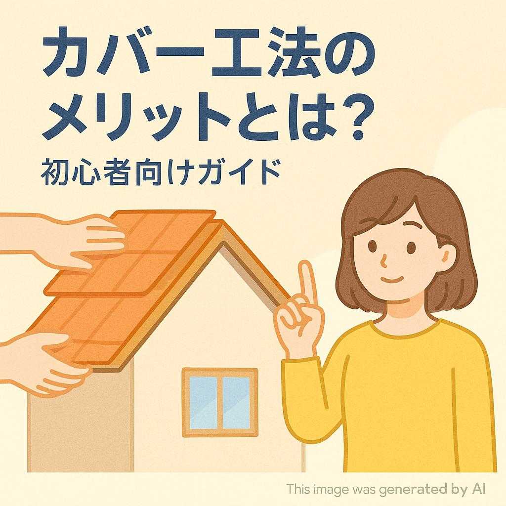 カバー工法のメリットとは？初心者向けガイド