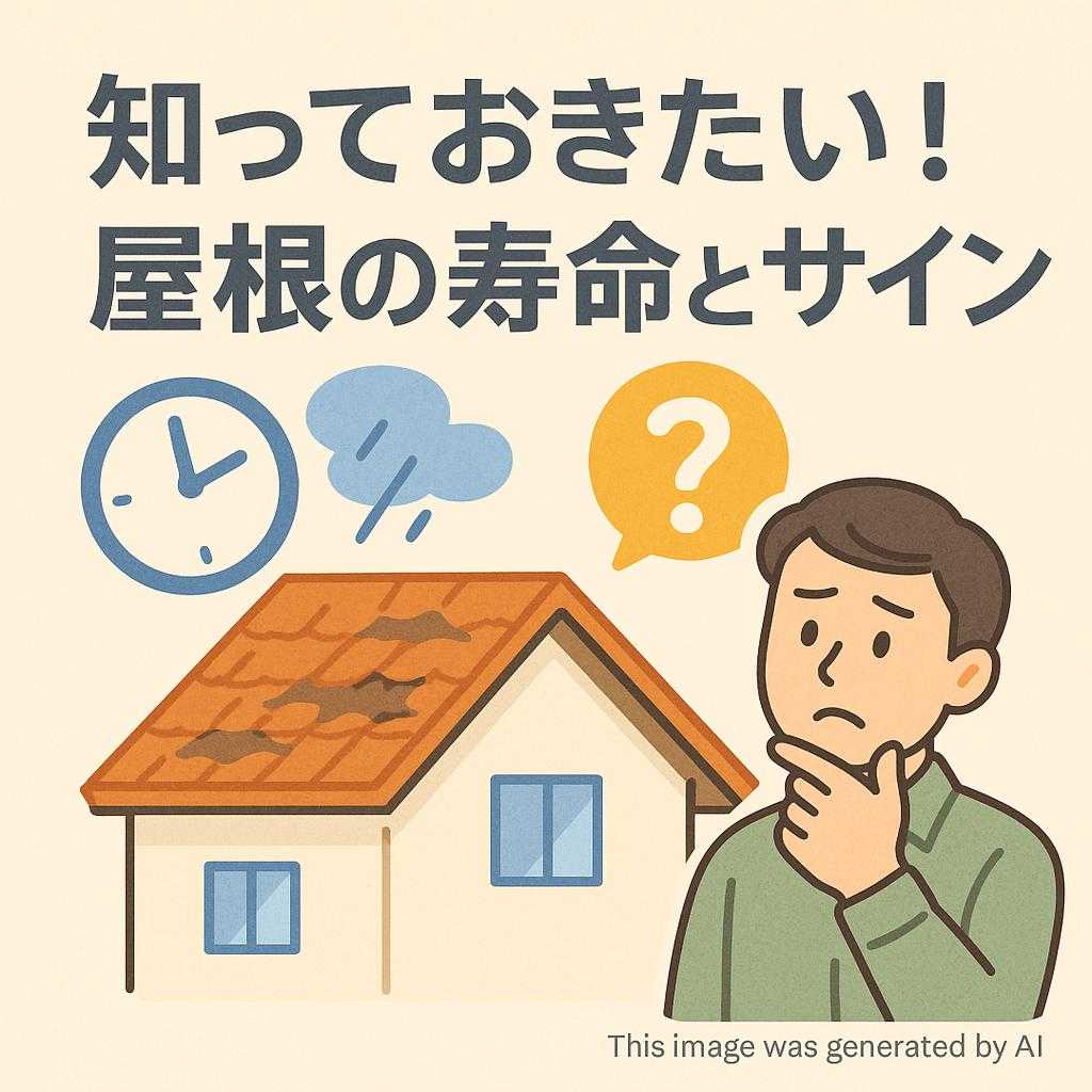 知っておきたい！屋根の寿命とサイン