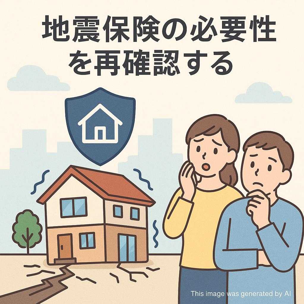 地震保険の必要性を再確認する