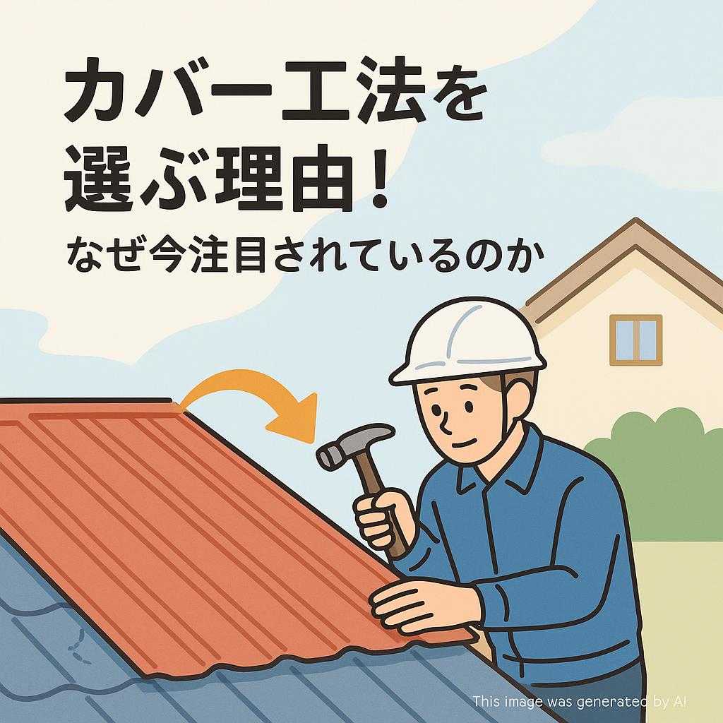 カバー工法を選ぶ理由！なぜ今注目されているのか
