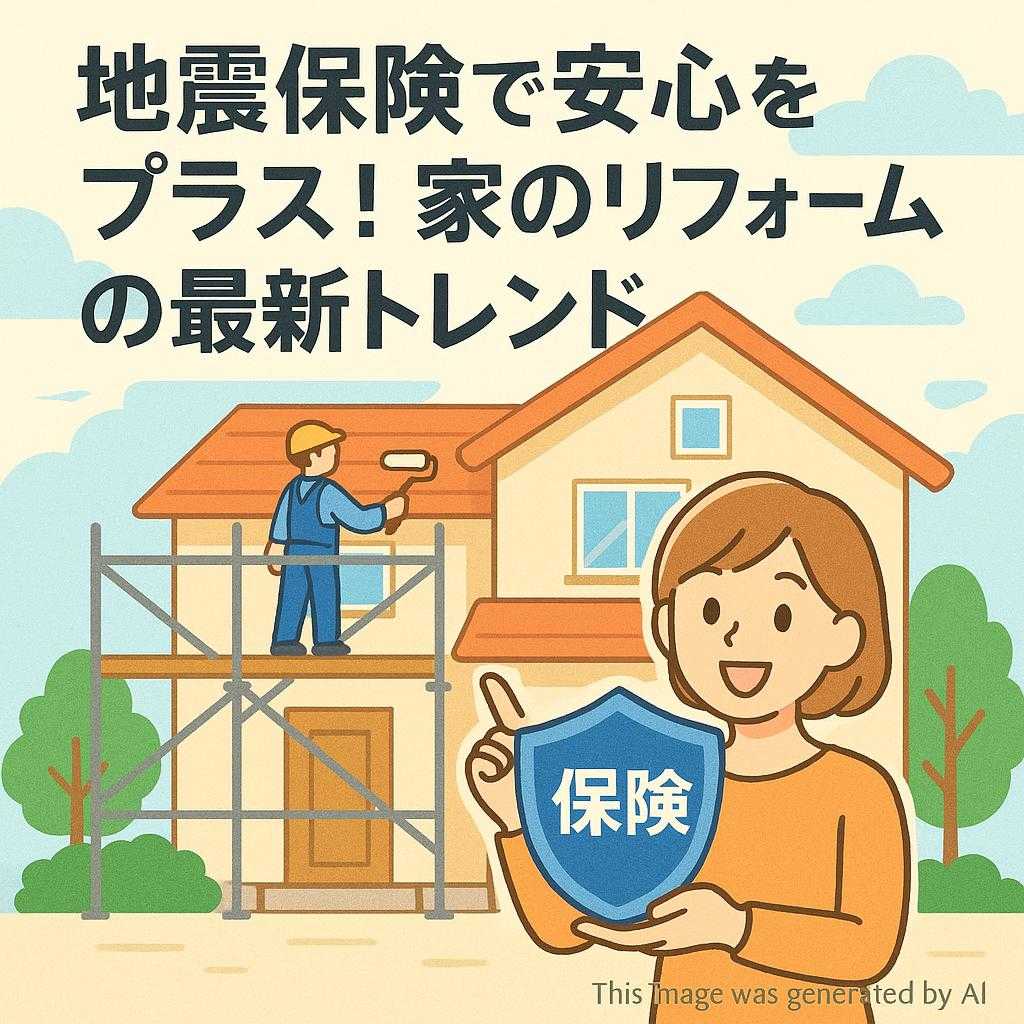 地震保険で安心をプラス!家のリフォームの最新トレンド